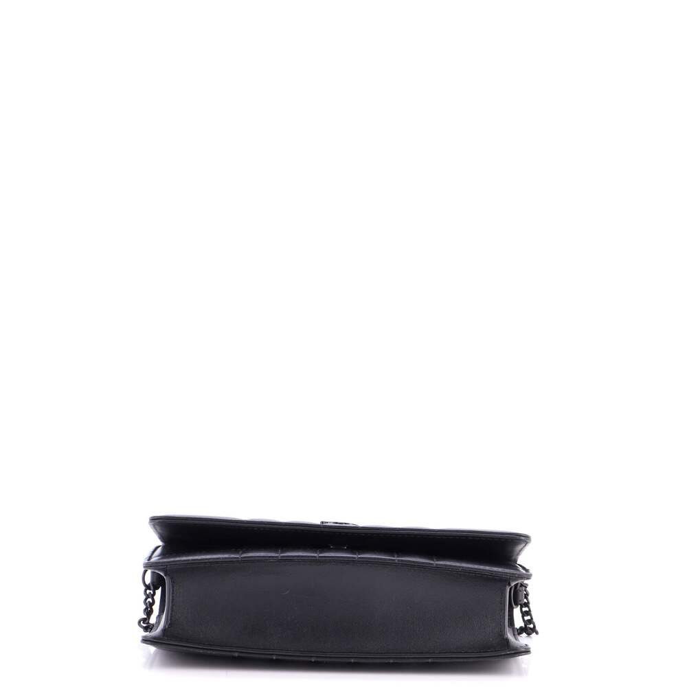 Burberry Lola Clutch On Chain Quilted #254914B92B - Picture 4 of 6